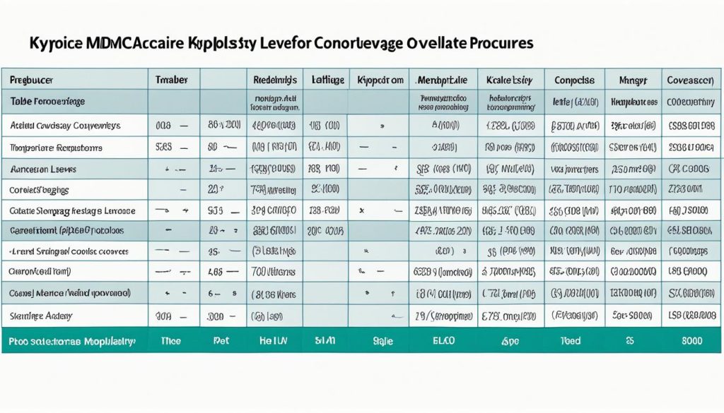 Kyphoplasty medicare coverage table